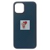 Чехол-накладка для Apple iPhone 12 (синий) Cellis SM009 POSH KEVLAR SafeMag