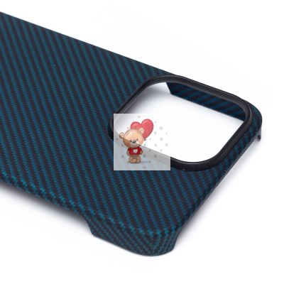 Чехол-накладка для Apple iPhone 13 Pro (синий) Cellis SM009 POSH KEVLAR SafeMag Чехол-накладка для Apple iPhone 13 Pro (синий) Cellis SM009 POSH KEVLAR SafeMag