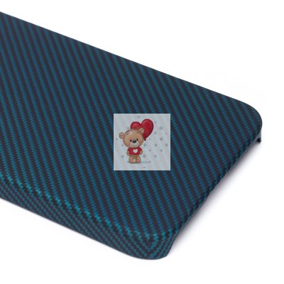 Чехол-накладка для Apple iPhone 13 Pro (синий) Cellis SM009 POSH KEVLAR SafeMag Чехол-накладка для Apple iPhone 13 Pro (синий) Cellis SM009 POSH KEVLAR SafeMag