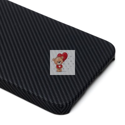 Чехол-накладка для Apple iPhone 13 (черный) Cellis SM009 POSH KEVLAR SafeMag