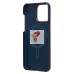Чехол-накладка для Apple iPhone 15 Pro Max (синий) Cellis SM009 POSH KEVLAR SafeMag