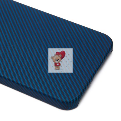 Чехол-накладка для Apple iPhone 15 Pro Max (синий) Cellis SM009 POSH KEVLAR SafeMag