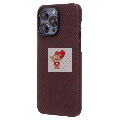 Чехол-накладка для Apple iPhone 15 Pro Max (красный) Cellis SM009 POSH KEVLAR SafeMag Чехол-накладка для Apple iPhone 15 Pro Max (красный) Cellis SM009 POSH KEVLAR SafeMag