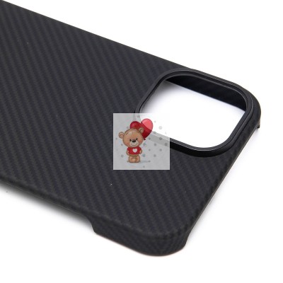 Чехол-накладка для Apple iPhone 15 (черный) Cellis SM009 POSH KEVLAR SafeMag