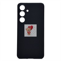 Чехол-накладка для Samsung Galaxy S24 (черный) Cellis SM009 POSH KEVLAR SafeMag