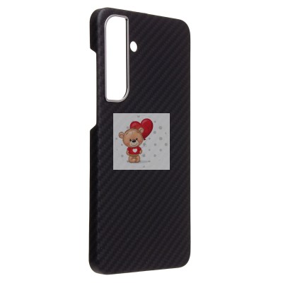 Чехол-накладка для Samsung Galaxy S24+ (черный) Cellis SM009 POSH KEVLAR SafeMag