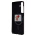 Чехол-накладка для Samsung Galaxy S24+ (черный) Cellis SM009 POSH KEVLAR SafeMag