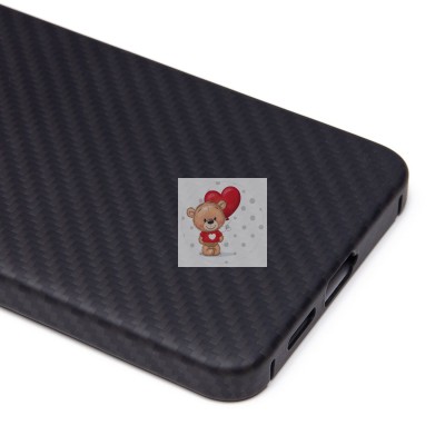 Чехол-накладка для Samsung Galaxy S24+ (черный) Cellis SM009 POSH KEVLAR SafeMag