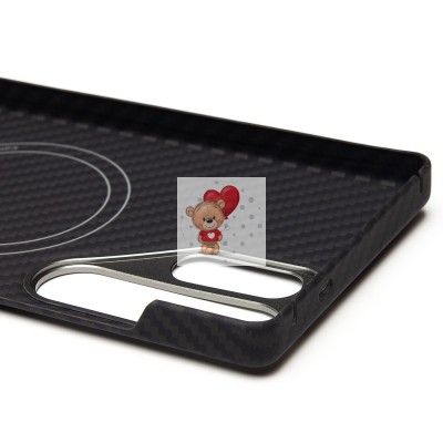 Чехол-накладка для Samsung Galaxy S25 Ultra (черный) Cellis SM009 POSH KEVLAR SafeMag Чехол-накладка для Samsung Galaxy S25 Ultra (черный) Cellis SM009 POSH KEVLAR SafeMag