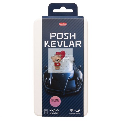 Чехол-накладка для Samsung Galaxy S25 Ultra (темно-синий) Cellis SM009 POSH KEVLAR SafeMag Чехол-накладка для Samsung Galaxy S25 Ultra (темно-синий) Cellis SM009 POSH KEVLAR SafeMag