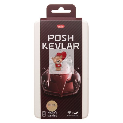 Чехол-накладка для Samsung Galaxy S25 Ultra (красный) Cellis SM009 POSH KEVLAR SafeMag Чехол-накладка для Samsung Galaxy S25 Ultra (красный) Cellis SM009 POSH KEVLAR SafeMag