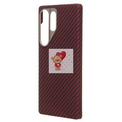 Чехол-накладка для Samsung Galaxy S25 Ultra (красный) Cellis SM009 POSH KEVLAR SafeMag Чехол-накладка для Samsung Galaxy S25 Ultra (красный) Cellis SM009 POSH KEVLAR SafeMag