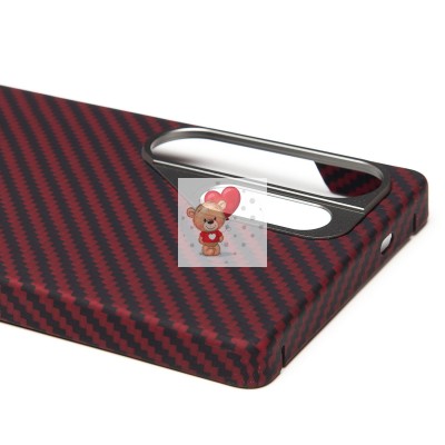 Чехол-накладка для Samsung Galaxy S25 Ultra (красный) Cellis SM009 POSH KEVLAR SafeMag Чехол-накладка для Samsung Galaxy S25 Ultra (красный) Cellis SM009 POSH KEVLAR SafeMag