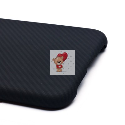 Чехол-накладка для Apple iPhone 11 (черный) Cellis SM009 POSH KEVLAR SLIM