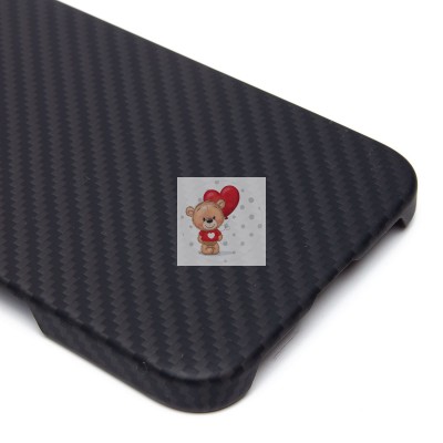 Чехол-накладка Apple iPhone 16 Plus (черный) Cellis SM009 POSH KEVLAR для Чехол-накладка Apple iPhone 16 Plus (черный) Cellis SM009 POSH KEVLAR для