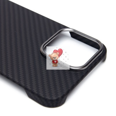 Чехол-накладка Apple iPhone 16 Pro Max (черный) Cellis SM009 POSH KEVLAR для