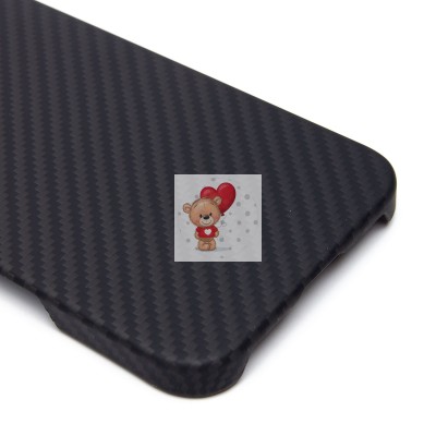 Чехол-накладка Apple iPhone 16 Pro Max (черный) Cellis SM009 POSH KEVLAR для