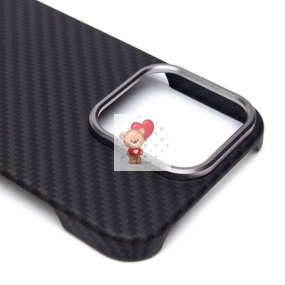 Чехол-накладка Apple iPhone 16 Pro (черный) Cellis SM009 POSH KEVLAR для