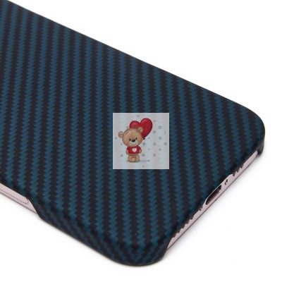 Чехол-накладка Apple iPhone 16 (темно-синий) Cellis SM009 POSH KEVLAR для Чехол-накладка Apple iPhone 16 (темно-синий) Cellis SM009 POSH KEVLAR для