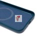 Чехол-накладка для Apple iPhone 11 Натуральная кожа зернистая (темно-синий) Cellis SM030 SafeMag