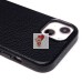 Чехол-накладка для Apple iPhone 14 Натуральная кожа зернистая (черный) Cellis SM030 SafeMag