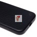 Чехол-накладка для Apple iPhone 15 Pro Max Натуральная кожа зернистая (черный) Cellis SM030 SafeMag