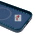 Чехол-накладка для Apple iPhone 15 Натуральная кожа зернистая (темно-синий) Cellis SM030 SafeMag Чехол-накладка для Apple iPhone 15 Натуральная кожа зернистая (темно-синий) Cellis SM030 SafeMag