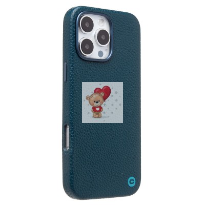 Чехол-накладка для Apple iPhone 16 Pro MaxНатуральная кожа зернистая (темно-синий) Cellis SM030 SafeMag Чехол-накладка для Apple iPhone 16 Pro MaxНатуральная кожа зернистая (темно-синий) Cellis SM030 SafeMag