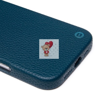 Чехол-накладка для Apple iPhone 16 Pro MaxНатуральная кожа зернистая (темно-синий) Cellis SM030 SafeMag Чехол-накладка для Apple iPhone 16 Pro MaxНатуральная кожа зернистая (темно-синий) Cellis SM030 SafeMag