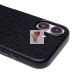 Чехол-накладка для Apple iPhone 16 Натуральная кожа зернистая (черный) Cellis SM030 SafeMag