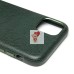 Чехол-накладка для Apple iPhone 11 Натуральная кожа (темно-зеленый) Cellis SM031 SafeMag