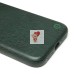 Чехол-накладка для Apple iPhone 11 Натуральная кожа (темно-зеленый) Cellis SM031 SafeMag