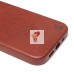 Чехол-накладка для Apple iPhone 13 Натуральная кожа (коричневый) Cellis SM031 SafeMag