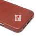 Чехол-накладка для Apple iPhone 16 Pro Max Натуральная кожа (коричневый) Cellis SM031 SafeMag