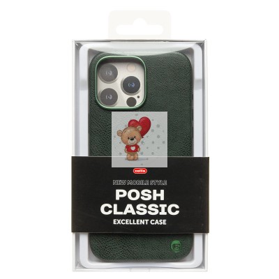 Чехол-накладка для Apple iPhone 16 Pro Max Натуральная кожа (темно-зеленый) Cellis SM031 SafeMag Чехол-накладка для Apple iPhone 16 Pro Max Натуральная кожа (темно-зеленый) Cellis SM031 SafeMag