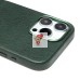 Чехол-накладка для Apple iPhone 16 Pro Max Натуральная кожа (темно-зеленый) Cellis SM031 SafeMag Чехол-накладка для Apple iPhone 16 Pro Max Натуральная кожа (темно-зеленый) Cellis SM031 SafeMag