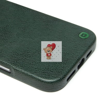 Чехол-накладка для Apple iPhone 16 Pro Max Натуральная кожа (темно-зеленый) Cellis SM031 SafeMag Чехол-накладка для Apple iPhone 16 Pro Max Натуральная кожа (темно-зеленый) Cellis SM031 SafeMag
