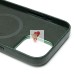 Чехол-накладка для Apple iPhone 16 Pro Max Натуральная кожа (темно-зеленый) Cellis SM031 SafeMag Чехол-накладка для Apple iPhone 16 Pro Max Натуральная кожа (темно-зеленый) Cellis SM031 SafeMag