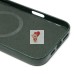 Чехол-накладка для Apple iPhone 16 Pro Max Натуральная кожа (темно-зеленый) Cellis SM031 SafeMag Чехол-накладка для Apple iPhone 16 Pro Max Натуральная кожа (темно-зеленый) Cellis SM031 SafeMag