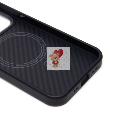 Чехол-накладка для Apple iPhone 15 Pro (черный) Cellis противоударный SM0010 MagEZ Pro 4