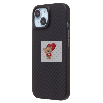 Чехол-накладка для Apple iPhone 15 (черный) Cellis противоударный SM0010 MagEZ Pro 4