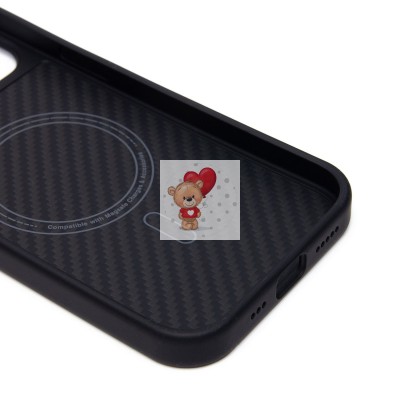 Чехол-накладка для Apple iPhone 15 (черный) Cellis противоударный SM0010 MagEZ Pro 4