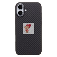 Чехол-накладка для Apple iPhone 16 Plus (черный) Cellis противоударный SM0010 MagEZ Pro 4