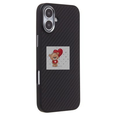 Чехол-накладка для Apple iPhone 16 Plus (черный) Cellis противоударный SM0010 MagEZ Pro 4