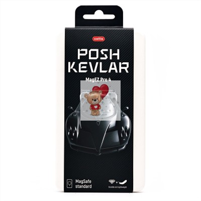 Чехол-накладка для Apple iPhone 16 Pro (черный) Cellis противоударный SM0010 MagEZ Pro 4