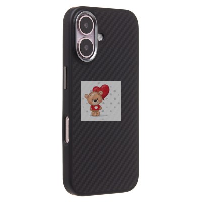 Чехол-накладка для Apple iPhone 16 (черный) Cellis противоударный SM0010 MagEZ Pro 4