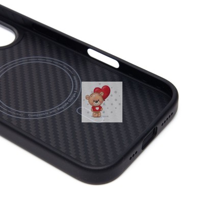 Чехол-накладка для Apple iPhone 16 (черный) Cellis противоударный SM0010 MagEZ Pro 4