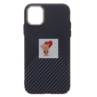 Чехол-накладка для Apple iPhone 11 - (122) (черный) Luxo Creative PC