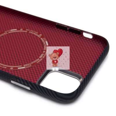 Чехол-накладка для Apple iPhone 11 - (122) (черный) Luxo Creative PC