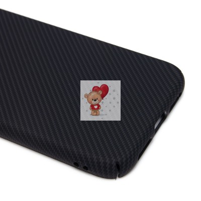 Чехол-накладка для Apple iPhone 11 - (123) (черный) Luxo Creative PC